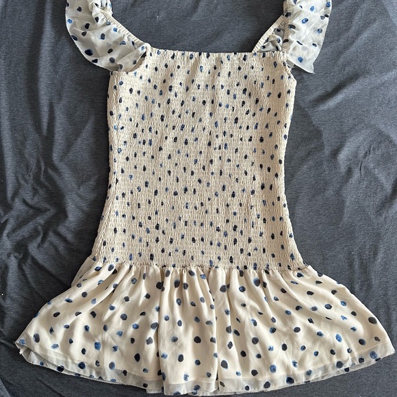 Wilfred Polka Dot Dress Large - Picture 2 of 5